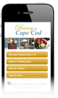 Dining on Cape Cod mobile site